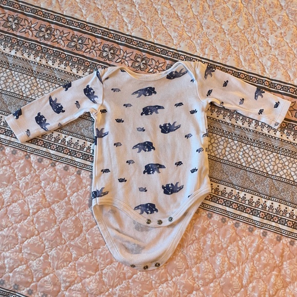 5 for $20-Tres Beau et Belle Infant long-sleeved onesie-EUC-Sz 3-6 mo - Picture 6 of 6